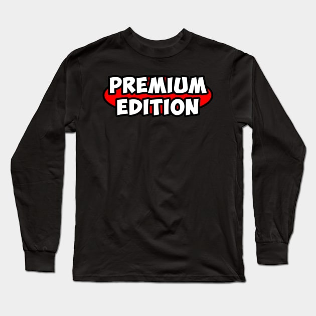 Premium Edition Logo Long Sleeve T-Shirt by Premium Edition Games